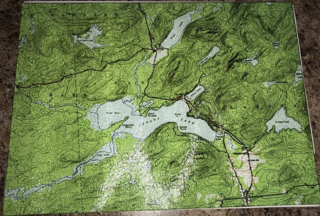 Canada Lake Glass Cutting Board Canada Lake Store & Marine