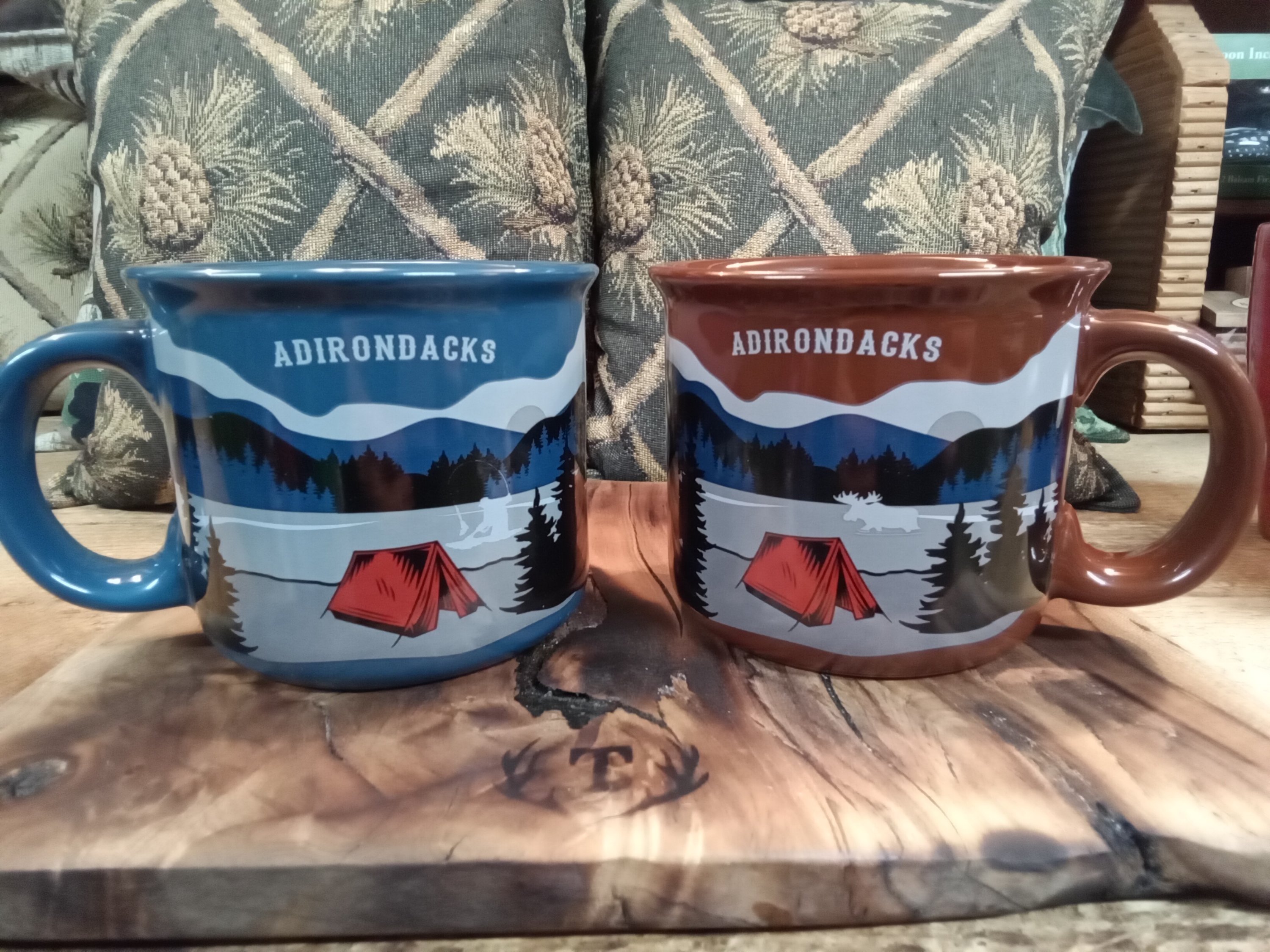 Adirondack Mug With Hiker 16 oz