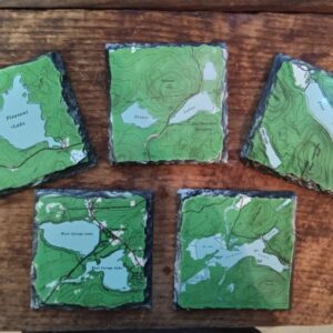 Slate Lake Themed Coasters